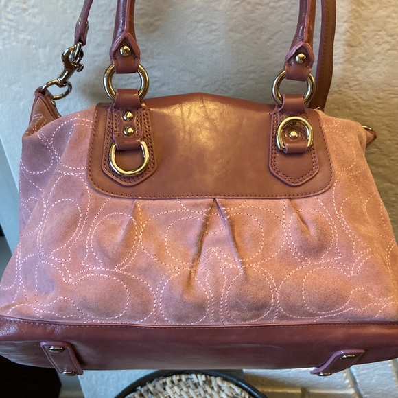Pink Coach Purse - Picture 7 of 16